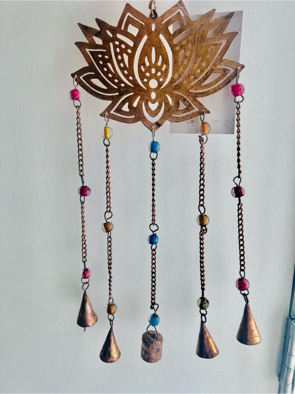 Boho Lotus Wind Chimes
